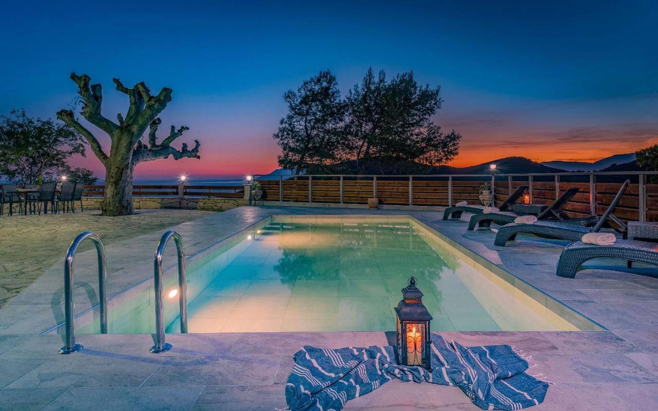 Villa Kanalos - Private Pool & Stunning Views, By Zantewize Kalamákion Buitenkant foto